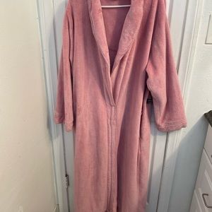Plush Long Robe.